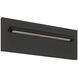 Peek 7 watt Black Outdoor Step Light